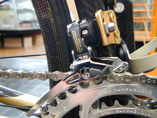 レコードフロントディレイラー ブラックバージョン